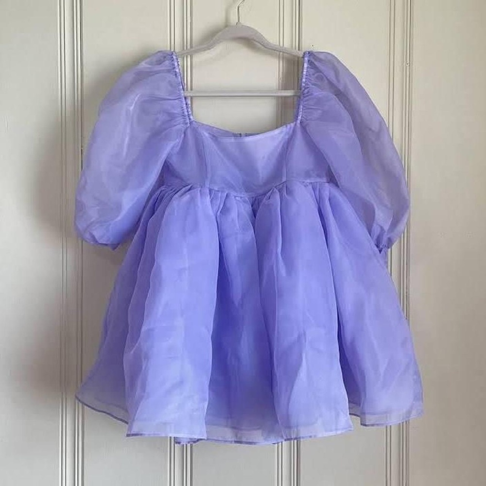 Selkie Puff Dress Lilac 1X